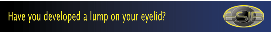 Have you developed a lump on your eyelid?